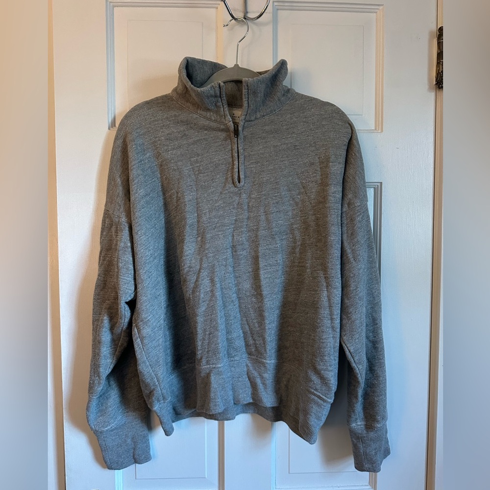 Imogene + Willie quarter zip sweatshirt